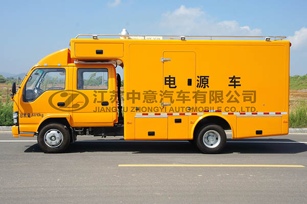 移動(dòng)應(yīng)急電源車降噪工作原理